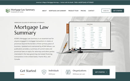 ACMA's Digital Mortgage Law Summary