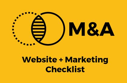 M&A Website and Marketing Checklist
