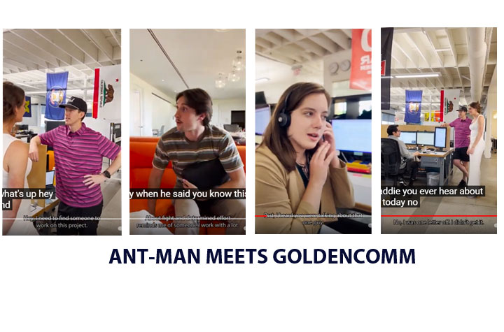 Ant-Man meets GoldenComm