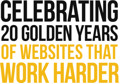 Celebrating 20 Golden Years of Websites That Work Harder
