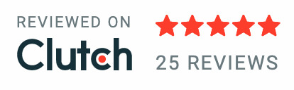Reviewed on Clutch - 5 stars (25)