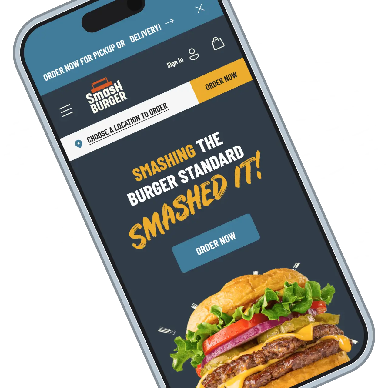 Smashburger hero image