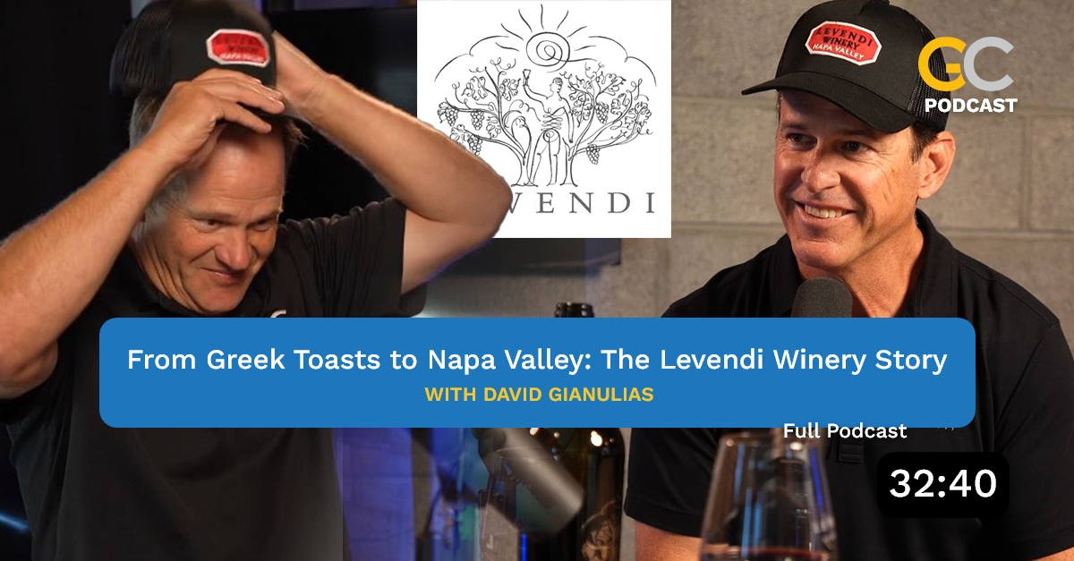 David Gianulias and Jason Laviin podcast on Levendi Winery