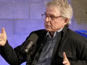 David holding up hand