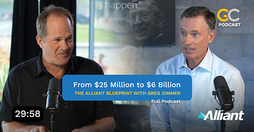 Jason Lavin speaking with Greg Zimmer